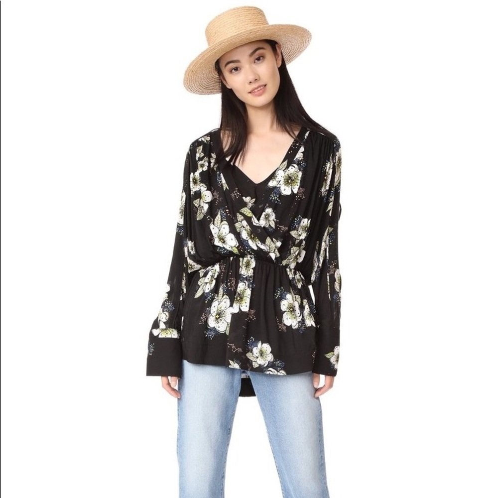 Free People Tuscan Dreams Tunic Size Small RARE